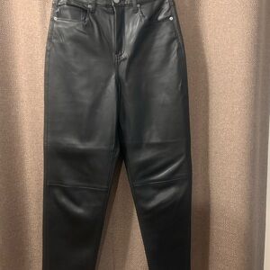Blank NYC Black Faux Leather Pants
